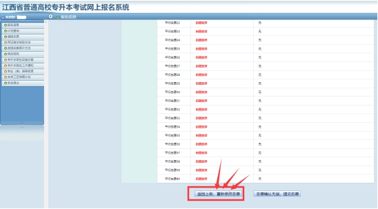 江西省2022年專(zhuān)升本志愿填報(bào)流程