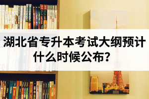 湖北省專升本考試大綱預(yù)計(jì)什么時(shí)候公布？現(xiàn)階段怎么備考比較好？