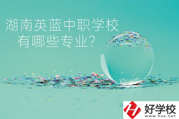 湖南英藍(lán)中職學(xué)校怎么樣？有哪些專業(yè)？