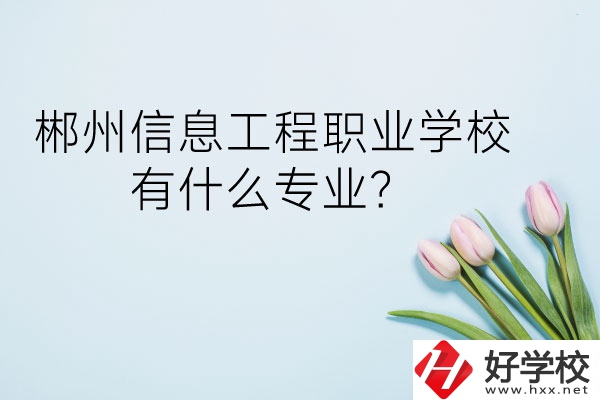 郴州信息工程職業(yè)學(xué)校有什么專業(yè)？